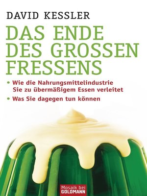 cover image of Das Ende des großen Fressens